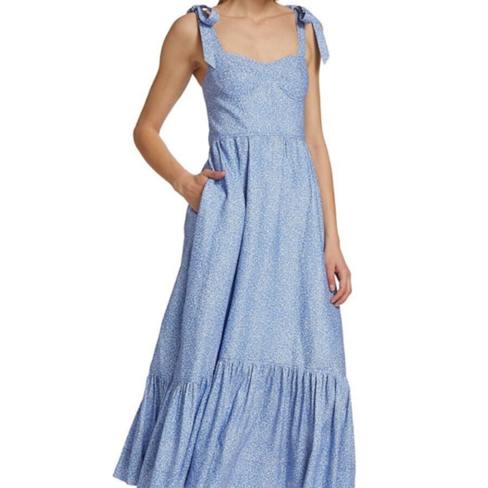 Beautiful “Georgia Bustier Midi Dress” by Jonathan Simkhai - Never Worn